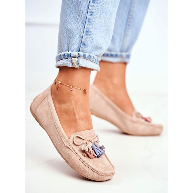 Evento Women's Loafers Suede 20PB35-2003 Beige Donna Mia 4 Evento Women's Loafers Suede 20PB35-2003 Beige Donna Mia 4