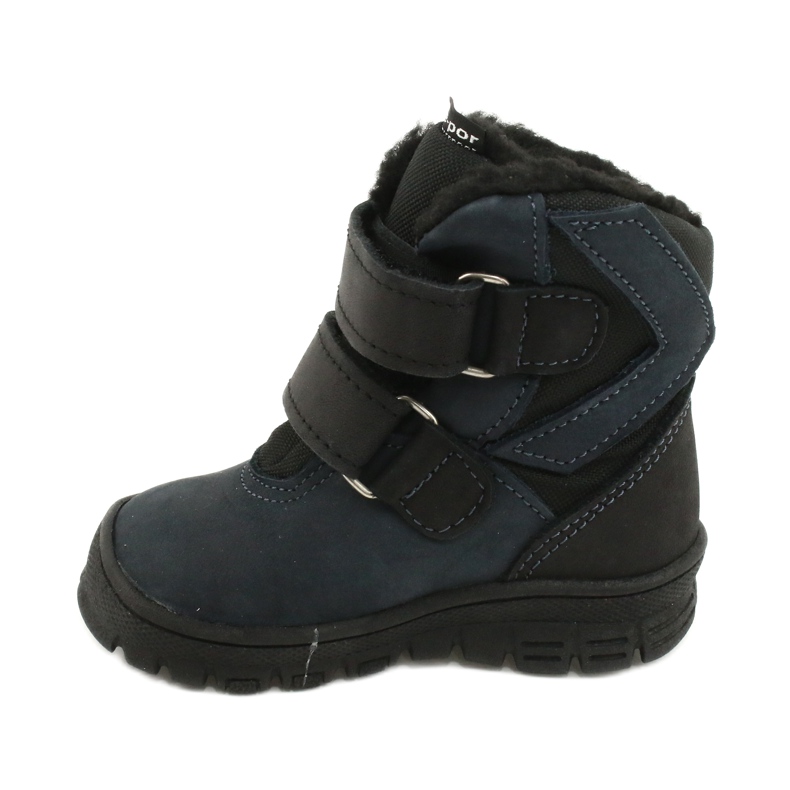 Boots boots with a Mazurek 1351 navy blue membrane black 1
