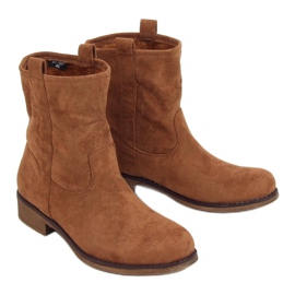 Camel ST-18P Camel suede women's boots brown 1