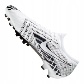 Nike Vapor 13 Pro Mds Ag M CJ9981-110 football shoe black, white, gray / silver white 1