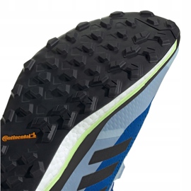 Adidas Terrex Agravic Flow Gtx M FU7451 shoes black blue 1