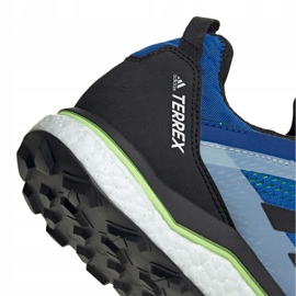 Adidas Terrex Agravic Flow Gtx M FU7451 shoes black blue 2