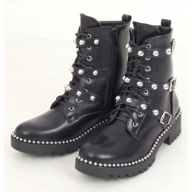 Black Workers with studs NC1022 Black 1
