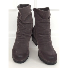 Gray Women's gray boots K1936105 Gris grey 1