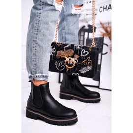 Black boots for women Jodhpur boots Stiletto 2