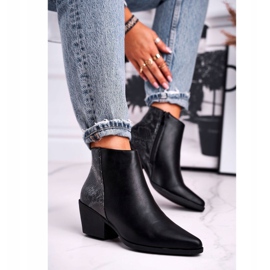 Women's Boots Warm Black Meatown grey 1