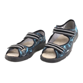 Befado children's shoes 869X143 blue grey multicolored 5