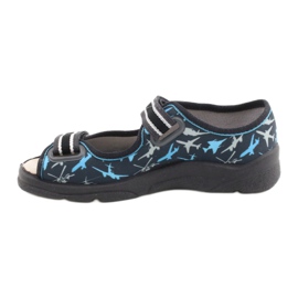 Befado children's shoes 869X143 blue grey multicolored 4