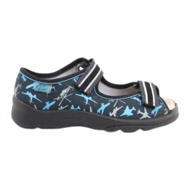Befado children's shoes 869X143 blue grey multicolored 1 Befado children's shoes 869X143 blue grey multicolored 1