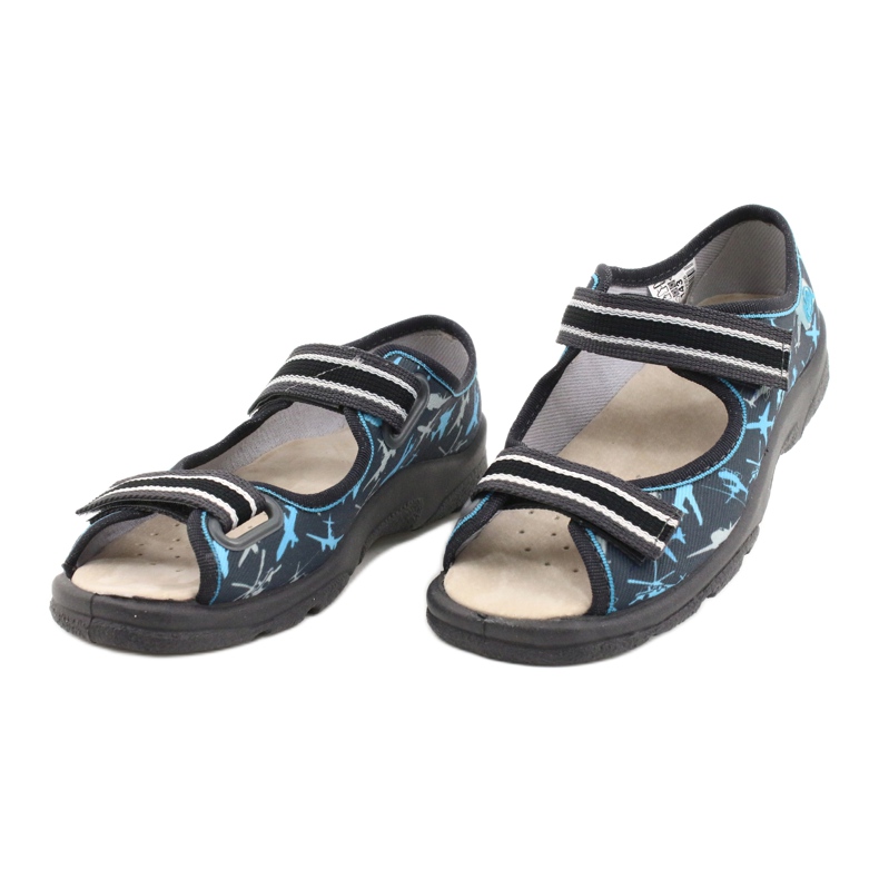 Befado children's shoes 869X143 blue grey multicolored 6
