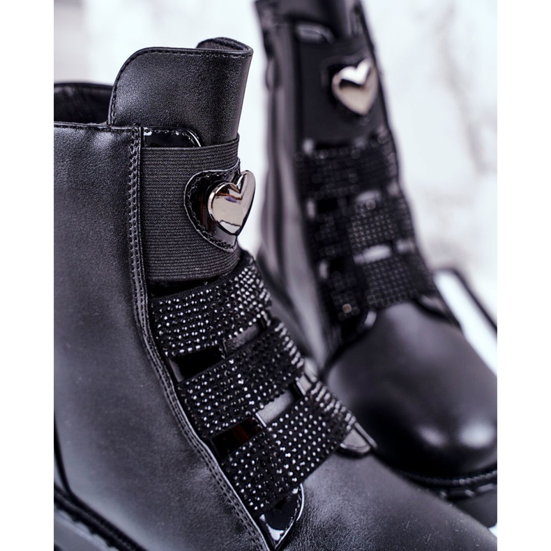 Apawwa Children's Black Balloon Warm Boots 2 Apawwa Children's Black Balloon Warm Boots 2