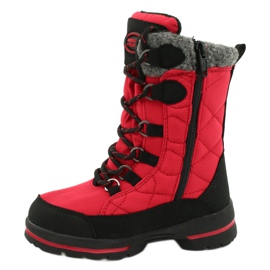 Snow boots with a membrane American Club SN15 / 20 red black grey 1