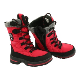 Snow boots with a membrane American Club SN15 / 20 red black grey 2