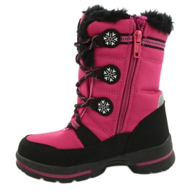 American Club American softhell waterproof boots SN13 / 20 fuchsia black pink 1
