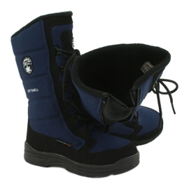 American Club American softshell boots with SN12 / 20 navy membrane black navy blue 4
