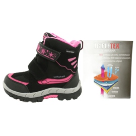 American Club American waterproof boots with HL46 / 20 membrane black pink 5
