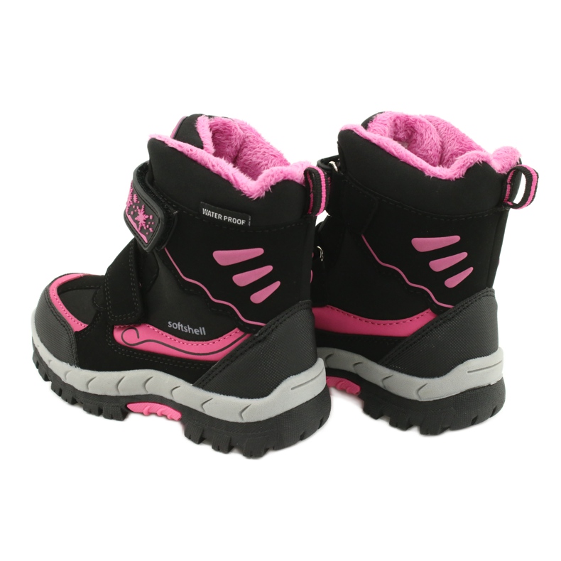 American Club American waterproof boots with HL46 / 20 membrane black pink 4