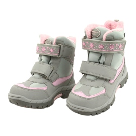 American Club American waterproof boots with HL46 / 20 membrane pink grey 2
