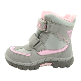 American Club American waterproof boots with HL46 / 20 membrane pink grey 1