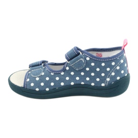 American Club Slippers, sandals, American children's shoes, leather insole white blue pink 1