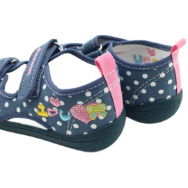 American Club Slippers, sandals, American children's shoes, leather insole white blue pink 5