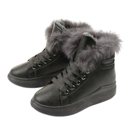Gray insulated sneakers Buenos grey 2