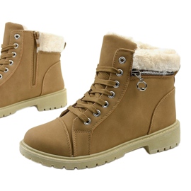 Pima camel insulated boots multicolored 1