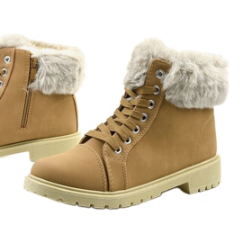 Pungent camel, insulated hiking boots multicolored 1