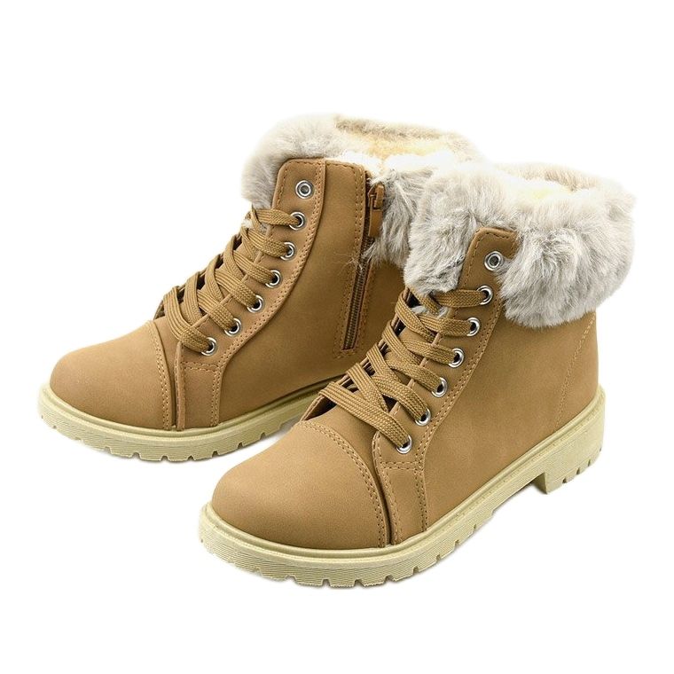 Pungent camel, insulated hiking boots multicolored 2