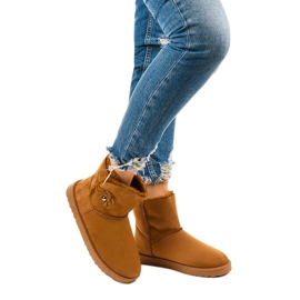 Brown insulated boots, emu Harelana type 1