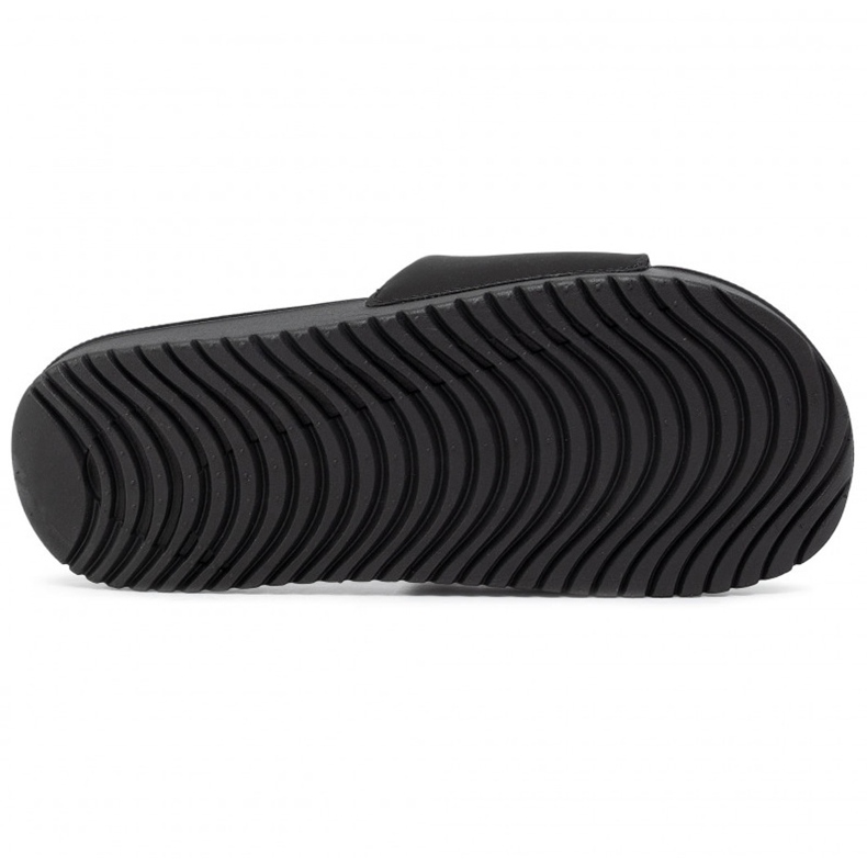 Nike Kawa Slide (GS / PS) black slippers for kids 819 352 003 1 Nike Kawa Slide (GS / PS) black slippers for kids 819 352 003 1