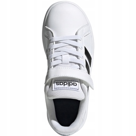 Shoes for children adidas Grand Court C white and black EF0109 1