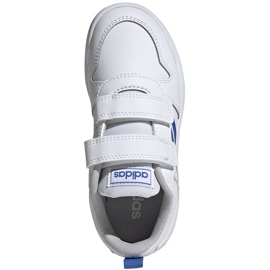 Adidas Tensaur C white and blue children's shoes EF1096 1
