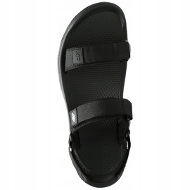 Men's sandals 4F deep black H4L20 SAM001 20S 1