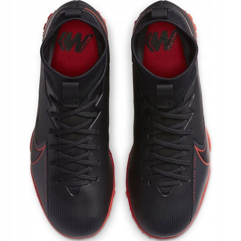 Nike Mercurial Superfly 7 Academy Tf Junior AT8143 060 soccer shoe black black 1