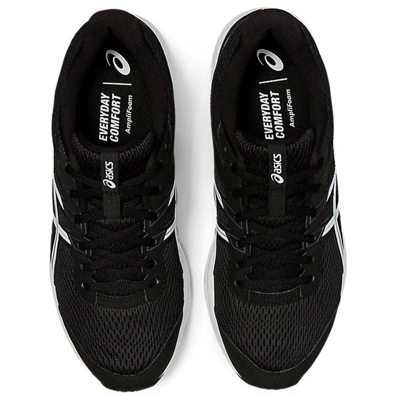 Asics Gel-Contend 6 black and white 1011A667 003 men's running shoes 1