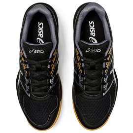 Asics Upcourt 4 black 1071A053 001 men's volleyball shoes 1 Asics Upcourt 4 black 1071A053 001 men's volleyball shoes 1