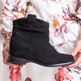 Marquiz Stylish cowboy boots black 1
