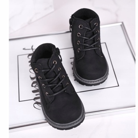Apawwa Children's boys' black boots Moa boots 1 Apawwa Children's boys' black boots Moa boots 1