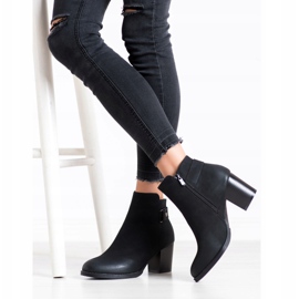 J. Star Comfortable boots on a post black 2