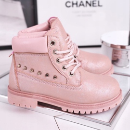 MSMG Children's Warm Boots with Studs Pink Gonzo 1