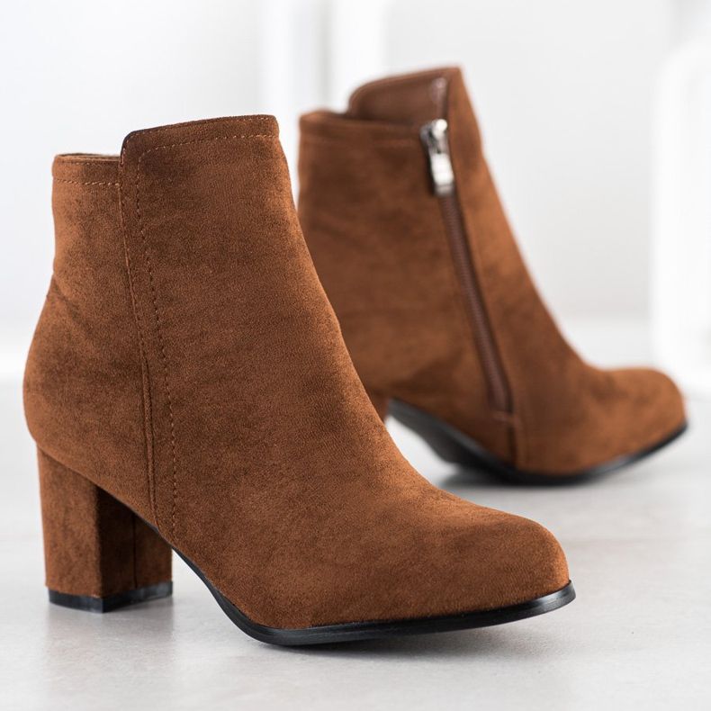 Wilady Fashionable Camel Boots brown multicolored 1