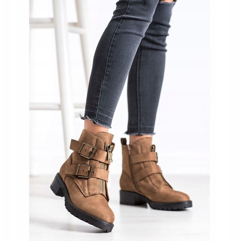 Corina Casual Workers brown 1