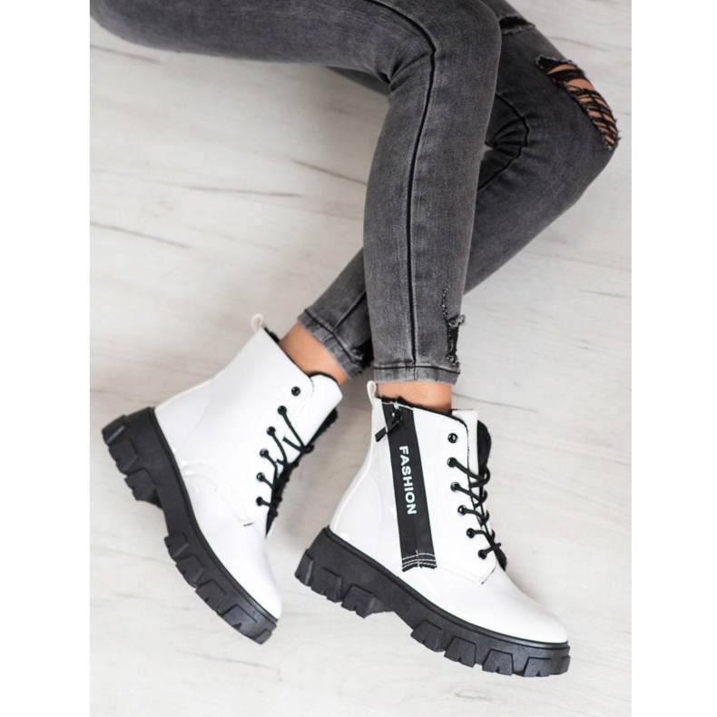 SHELOVET Insulated Fashion Workers white 2 SHELOVET Insulated Fashion Workers white 2