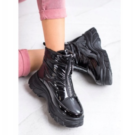 SHELOVET Snow Boots On The Slider black 1