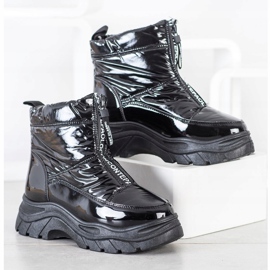 SHELOVET Snow Boots On The Slider black 2