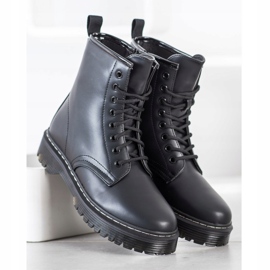 Weide Warm Boots With Eco Leather black 1