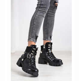 Yes Mile Stylish Workers With Ornaments black 1