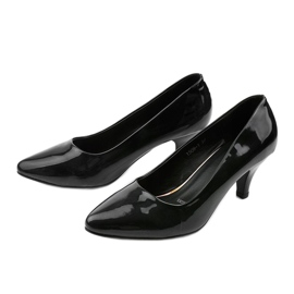 Classic black Deloney duck heels 2