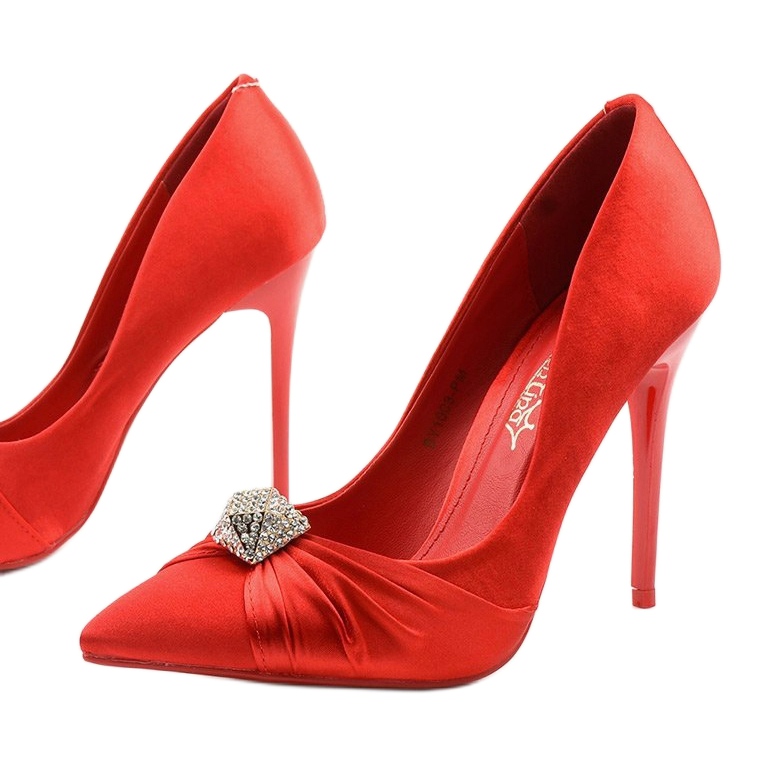 Red pumps on a Red Devil heel 1